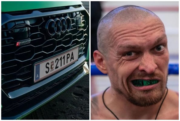 Усик купив елітне авто за 4 млн. Фото та відео